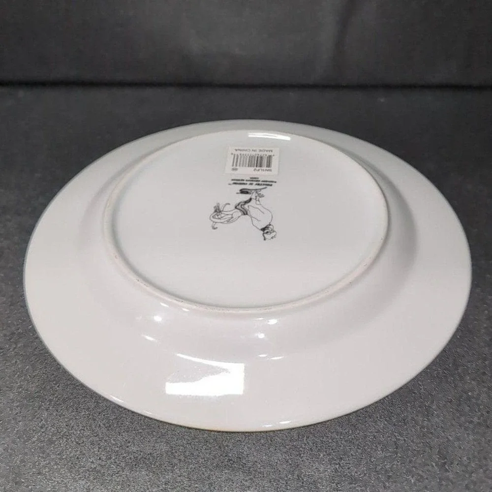 Sharon‎ Neuhaus Fruit Cocktail Luncheon Plate, Vintage Poultry In Motion Series